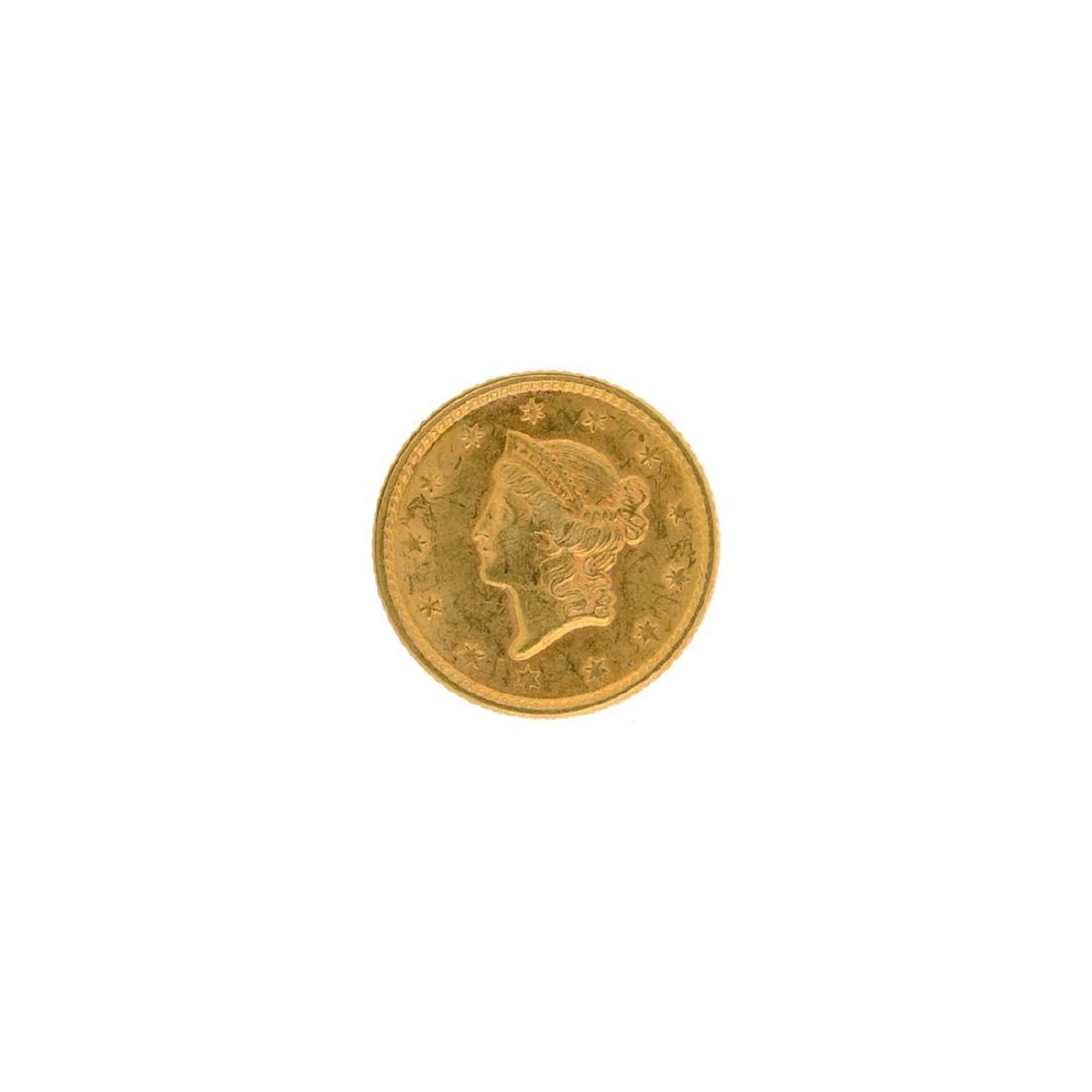 1853 $1 U.S. Liberty Head Gold Coin: Gov. File: C-55319 1853 $1 U.S. Liberty Head Gold Coin Asset Type: Gold Coin Coin Shipping: $9.95