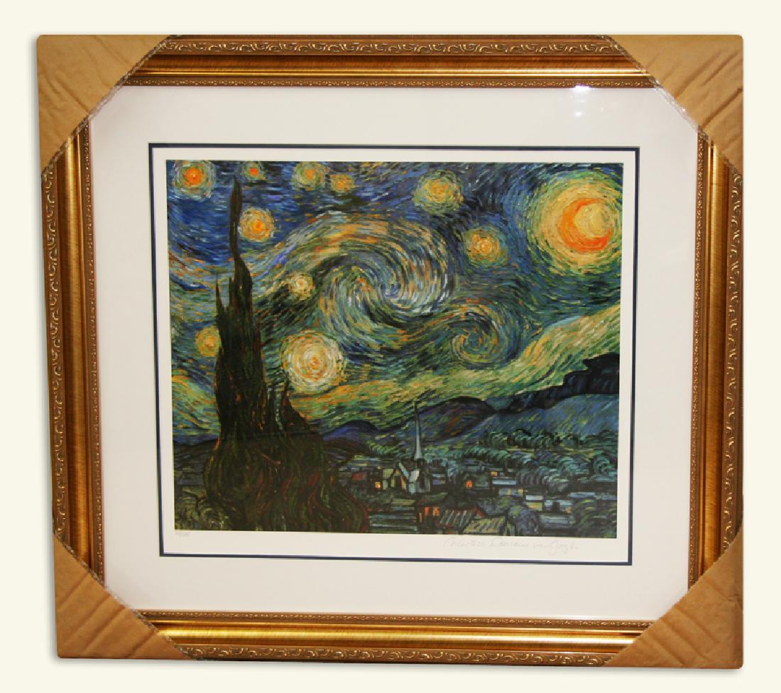 Van Gogh (After) -Limited Edition Museum Framed: Gov. File: M-06725 Van Gogh (After) -Limited Edition Museum Framed Print-Numbered Asset Type: PrintShipping: $24.95. Item may be pick up only, or require additional shipping charges due to weight or s