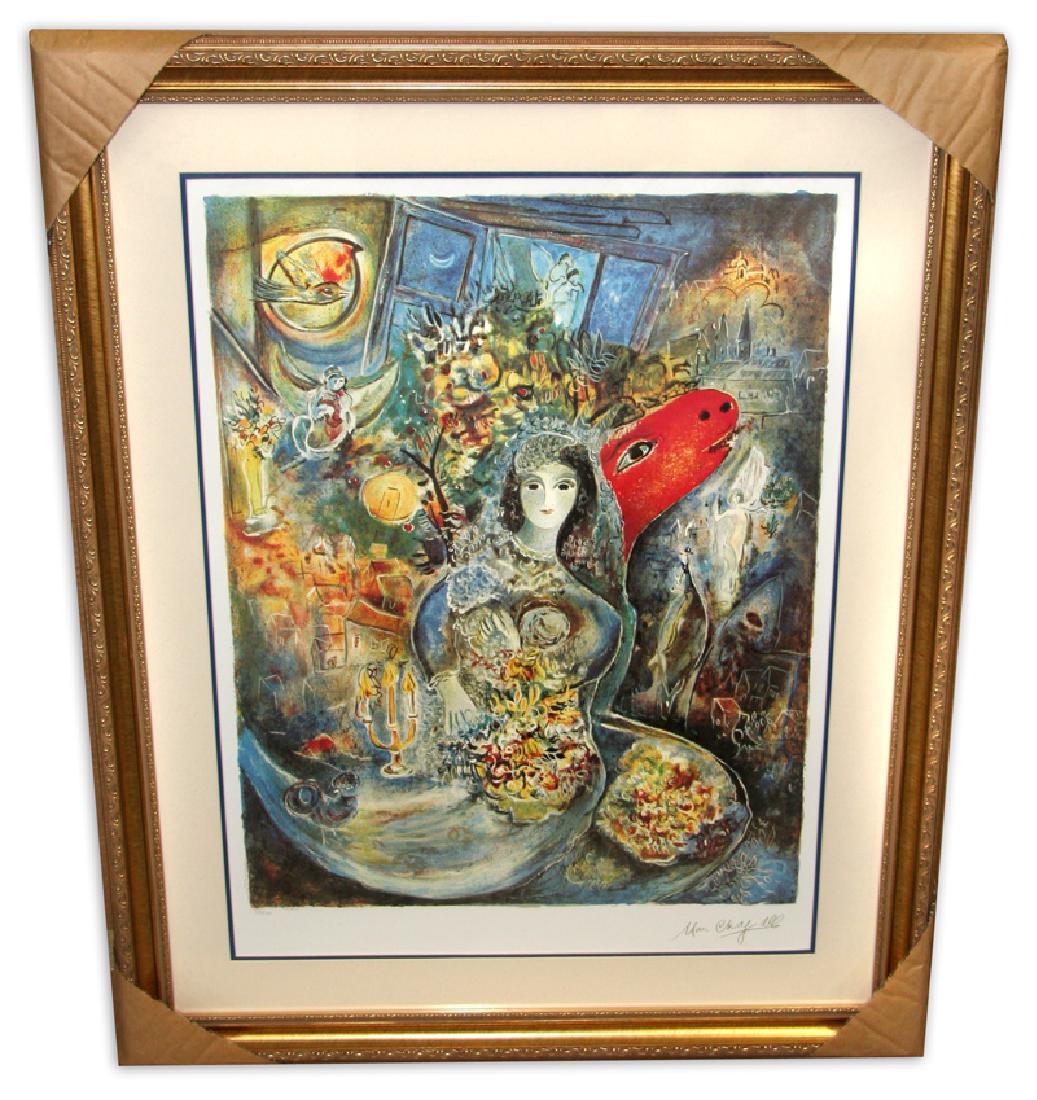 Marc Chagall (After) 'Bella' Museum Framed & Matted: Gov. File: M-06305 Marc Chagall (After) 'Bella' Museum Framed & Matted Print Asset Type: Print Shipping: $24.95. Item may be pick up only, or require additional shipping charges due to weight or size.