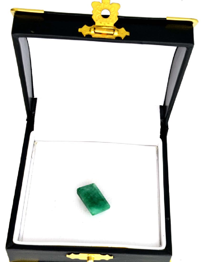 APP: 1.8k 8.00CT Rectangle Cut Green Beryl Emerald: Gov. File: 92567 8.00CT Rectangle Cut Green Beryl Emerald Gemstone Retail Replacement Value: $1.8K Asset Type: Gemstone Shipping: $19.95