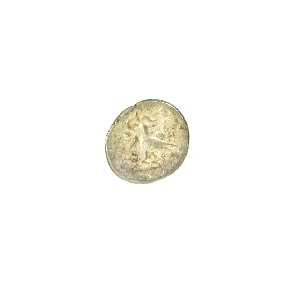 1847 Cambodia Billion 1/8 Tical Hamza Bird Facing Left,: Gov. File: C-48733 1847 Cambodia Billion 1/8 Tical Hamza Bird Facing Left, Uniface Coin Asset Type: Coin Shipping: $9.95