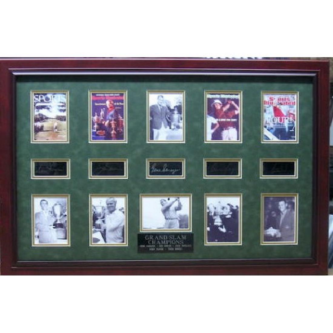 Golf Grand Slam Champions - Plate Signatures: Gov. File: M-09247 Golf Grand Slam Champions - Plate Signatures Asset Type: Sport Shipping: $24.95. Item may be pick up only, or require additional shipping charges due to weight or size.