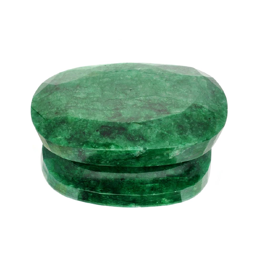 APP: 3.2k Very Rare Large Beryl Emerald 1,275.73CT: Gov. File: H-33688 Very Rare Large Beryl Emerald 1,275.73CT Gemstone Retail Replacement Value: $3.2K Asset Type: Gemstone Shipping: $19.95