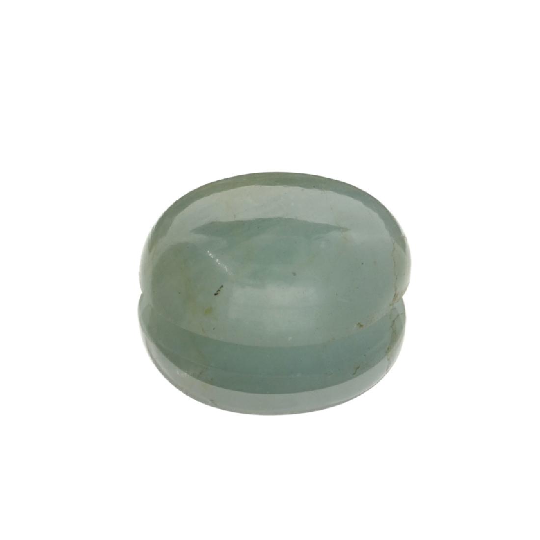 APP: 0.9k 17.82CT Oval Cut Cabochon Beryl Aquamarine: Gov. File: H-01343 17.82CT Oval Cut Cabochon Beryl Aquamarine Gemstone Retail Replacement Value: $0.9K Asset Type: Gemstone Shipping: $19.95