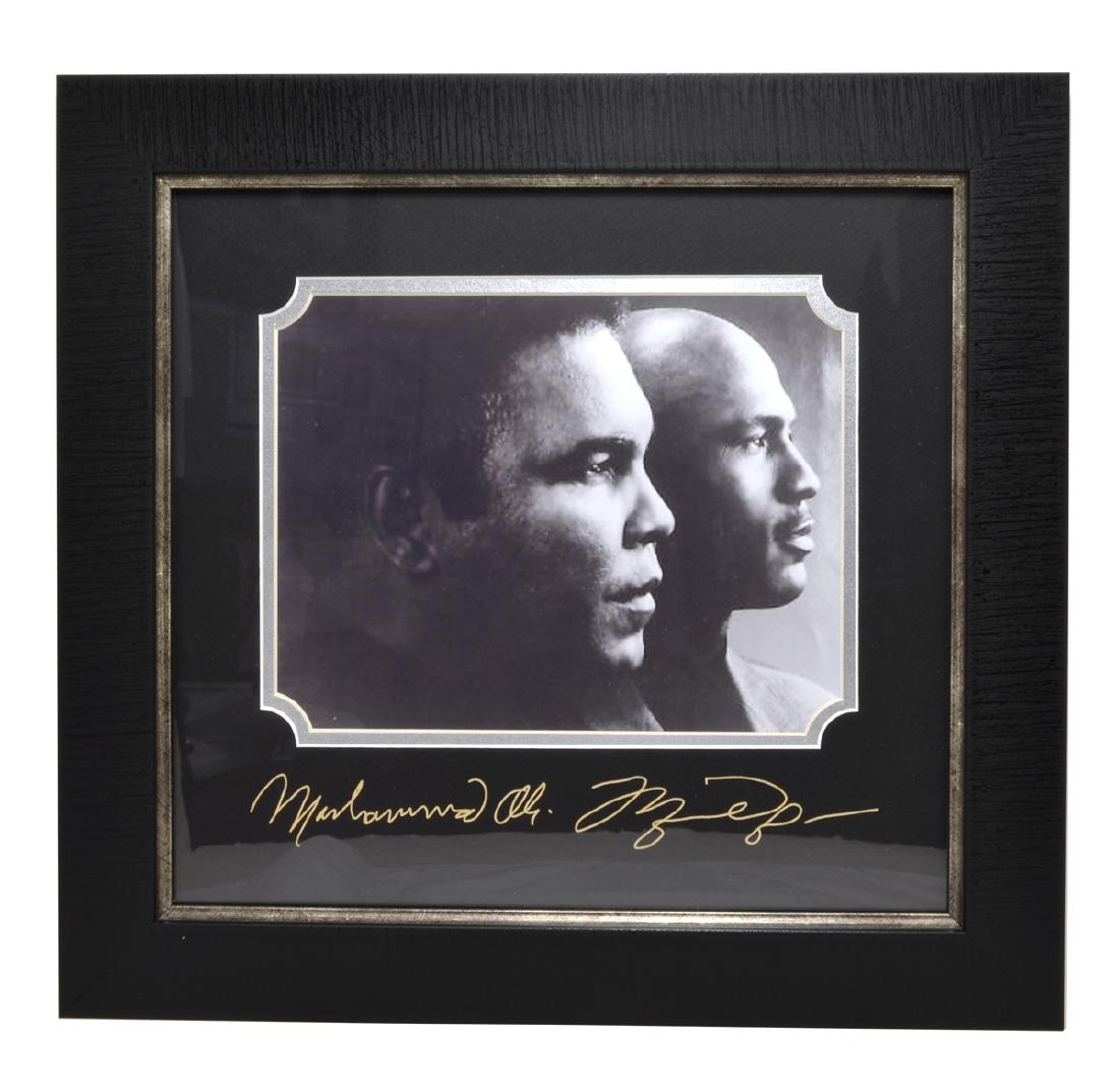 Rare Plate Signed Ali And Jordan Photo Great: Gov. File: M-11935 Rare Plate Signed Ali And Jordan Photo Great Memorabilia Asset Type: Sport Shipping: $24.95. Item may be pick up only, or require additional shipping charges due to weight or size.