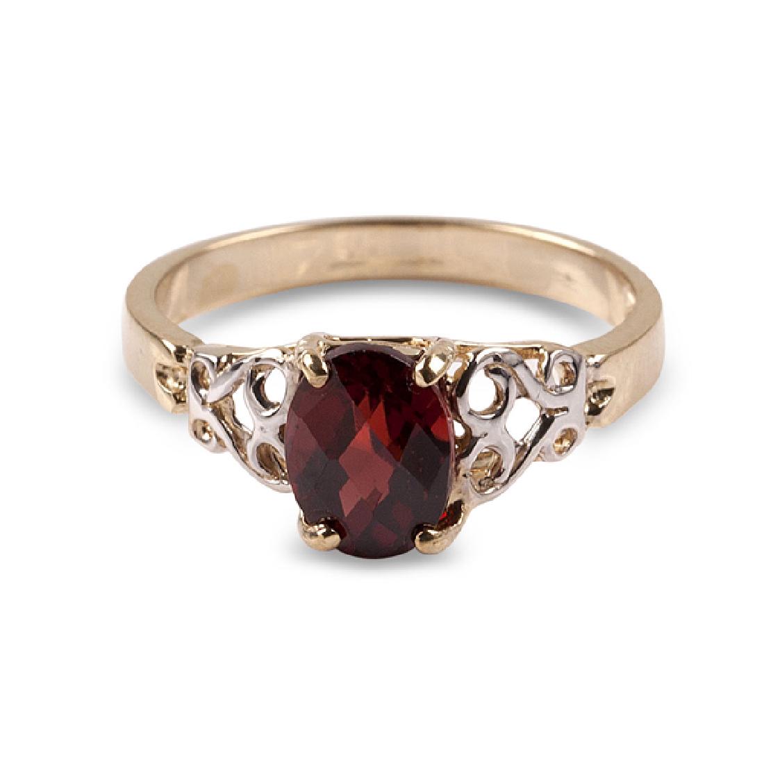 APP: 0.7k 14 kt. Gold, 1.60CT Oval Cut Garnet Ring: Gov. File: 87199 14 kt. Gold, 1.60CT Oval Cut Garnet Ring Retail Replacement Value: $0.7K Asset Type: Ring Shipping: $19.95