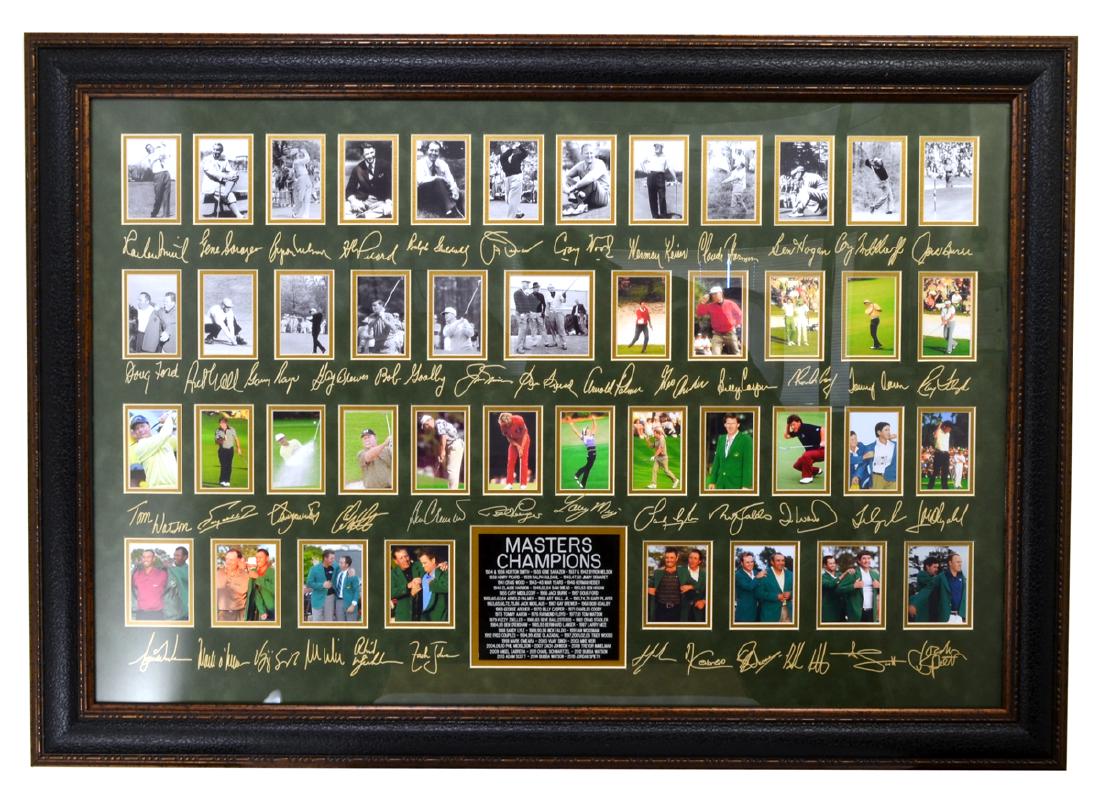 Very Rare Plate Signed Masters Golf Champions With: Gov. File: M-11893 Very Rare Plate Signed Masters Golf Champions With Cards Asset Type: Sport Shipping: $24.95. Item may be pick up only, or require additional shipping charges due to weight or size.