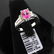 1179: 14 kt. White Gold, Pink Topaz & Dia. Ring - Great