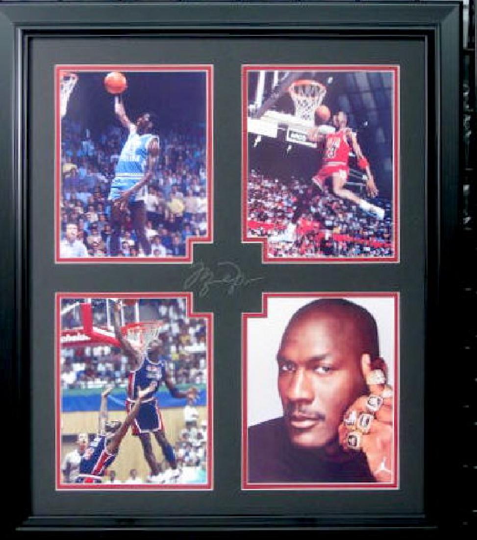 Michael Jordan Collage - Engraved Signature: Gov. File: M-10318 Michael Jordan Collage - Engraved Signature Asset Type: SportShipping: $24.95. Item may be pick up only, or require additional shipping charges due to weight or size.