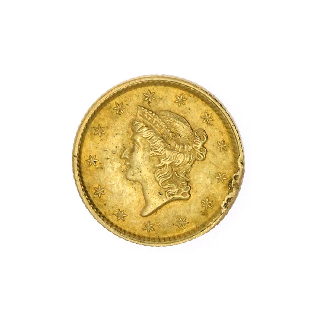 Extremely Rare 1853 $1 U.S. Liberty Head Gold Coin: Gov. File: C-69362 Extremely Rare 1853 $1 U.S. Liberty Head Gold Coin Asset Type: Coin Shipping: $9.95