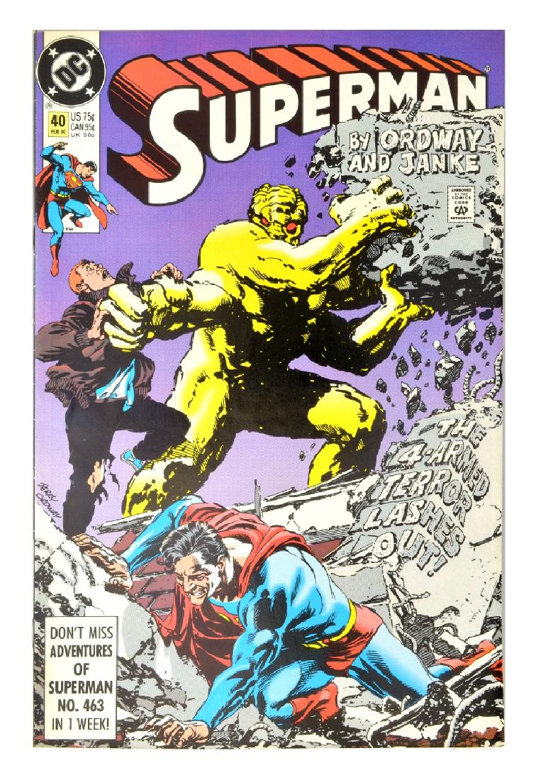 Superman (1987 2nd Series) Issue #40: Gov. File: C-57954 Superman (1987 2nd Series) Issue #40 Asset Type: Comic Shipping: $9.95