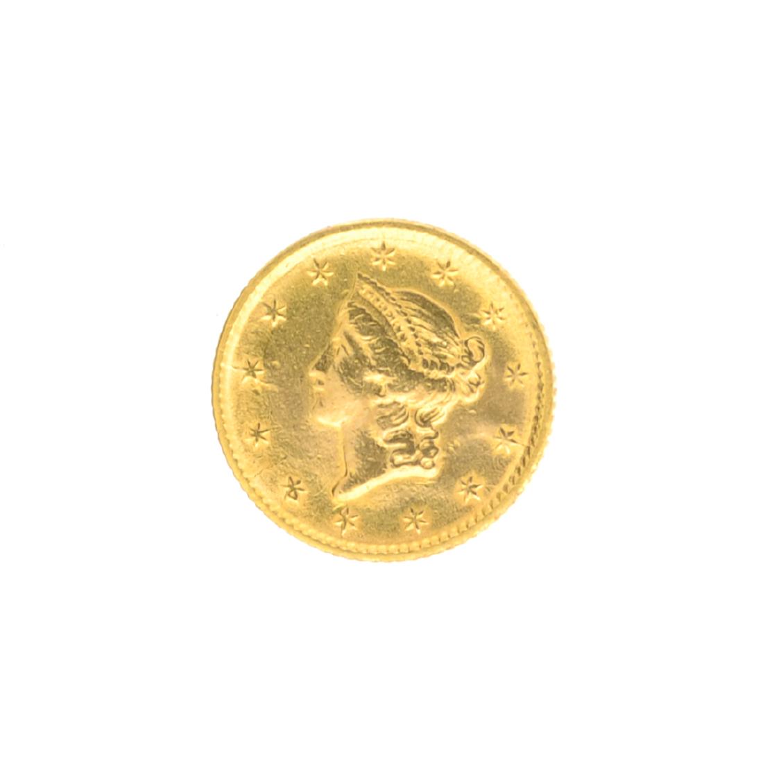 Very Rare 1853 $1 U.S. Liberty Head Gold Coin Great: Gov. File: C-62643 Very Rare 1853 $1 U.S. Liberty Head Gold Coin Great Investment Asset Type: Gold Coin Coin Shipping: $9.95