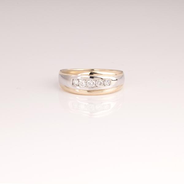 *Fine Jewelry 14 kt. Gold, New Custom Made 0.45CT: Gov. File: K-05703 *Fine Jewelry 14 kt. Gold, New Custom Made 0.45CT Diamond One Of a Kind Ring (FJ F4) Asset Type: Ring Shipping: $19.95