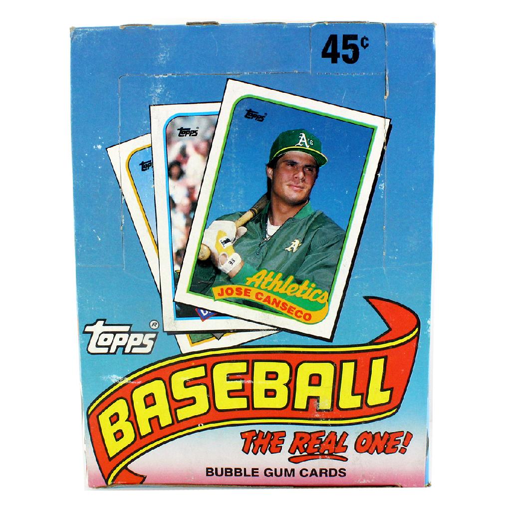 Rare 1989 Box Major League Baseball Bubble Gum Cards: Gov. File: T-17330 Rare 1989 Box Major League Baseball Bubble Gum Cards Over 500 Cards Per Box Asset Type: Collectible Shipping: $29.95