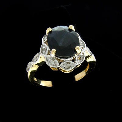 APP: $2.5k 14 kt. Gold, 3.50CT Sapphire and 0.18C