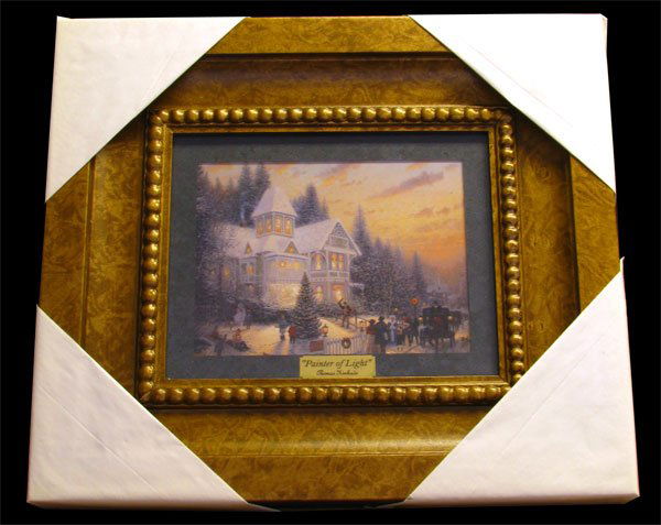 THOMAS KINKADE Museum Framed Calendar Print - Col