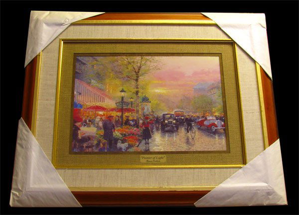 THOMAS KINKADE Museum Framed Calendar Print - Col