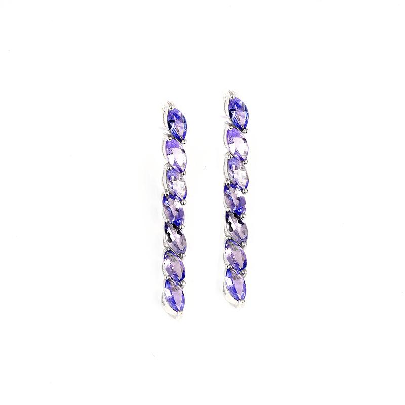 APP: 2.6k Fine Jewelry 3.62CT Marquise Cut Tanzanite: Gov. File: H-02505 Fine Jewelry 3.62CT Marquise Cut Tanzanite And Platinum Over Sterling Silver Earrings Retail Replacement Value: $2.6K Asset Type: Earrings Shipping: $19.95