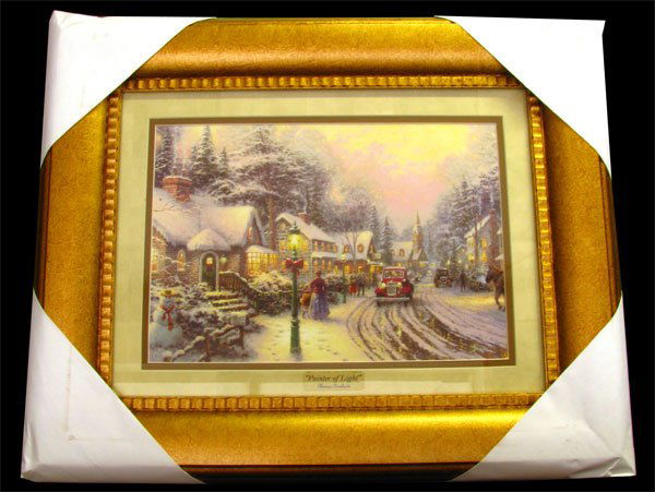 THOMAS KINKADE Museum Framed Calendar Print - Col