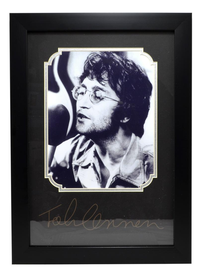Rare Plate Signed John Lennon Photo Great Memorabilia: Gov. File: M-12026 Rare Plate Signed John Lennon Photo Great Memorabilia Asset Type: MusicShipping: $24.95. Item may be pick up only, or require additional shipping charges due to weight or size.