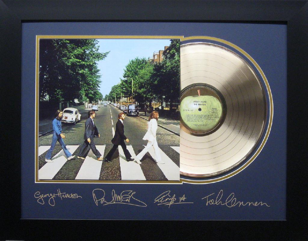 *Rare Original The Beatles Laser Engraved Record Nov 05, 2019