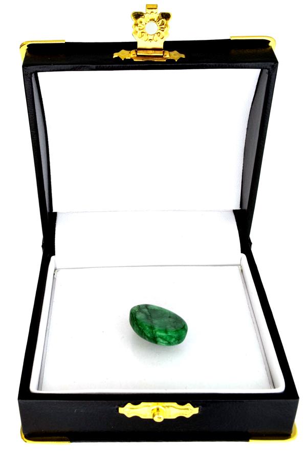 APP: 0.8k 14.10CT Oval Cut Cabochon Green Beryl: Gov. File: 71142 14.10CT Oval Cut Cabochon Green Beryl Gemstone Retail Replacement Value: $0.8K Asset Type: Emerald Gemstone Shipping: $19.95