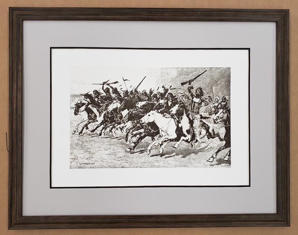 *Rare Giclee Limited Edition 03 by Fredrick Remington: Gov. File: M-13431 Rare Giclee Limited Edition 03 by Fredrick Remington Plate Signed Great Investment Asset Type: CollectableShipping: $24.95. Item may be pick up only, or require additional shipping