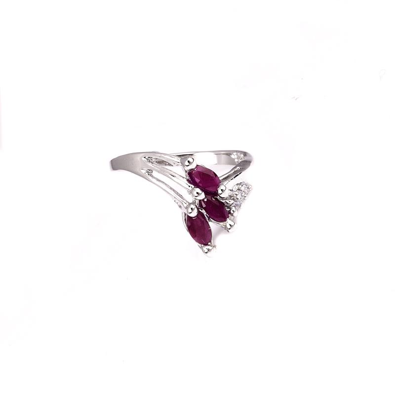 APP: 0.8k Fine Jewelry 0.50CT Ruby And Topaz Platinum: Gov. File: H-00218 Fine Jewelry 0.50CT Ruby And Topaz Platinum Over Sterling Silver Ring Retail Replacement Value: $0.8K Asset Type: Ring Shipping: $19.95