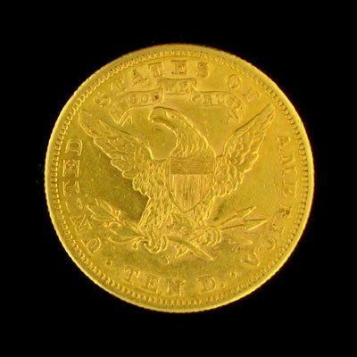 1903 -S $10 US Liberty Head Type Gold Coin - Invest - 2