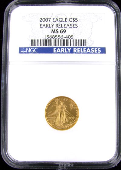 2007 $5 US Eagle Gold Coin - Investment Potential