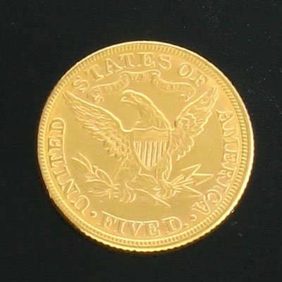 1882 $5 Coronet Gold Coin - Investment Potential - 2