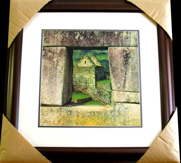 MICHAEL SEEWALD Window-Machu Picchu-Peru, Print 