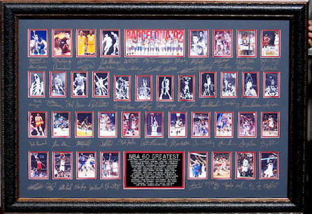 NBA 60 Greatest! - Plate Signatures: Gov. File: M-09586 NBA 60 Greatest! - Plate Signatures Asset Type: Sport Shipping: $24.95. Item may be pick up only, or require additional shipping charges due to weight or size.