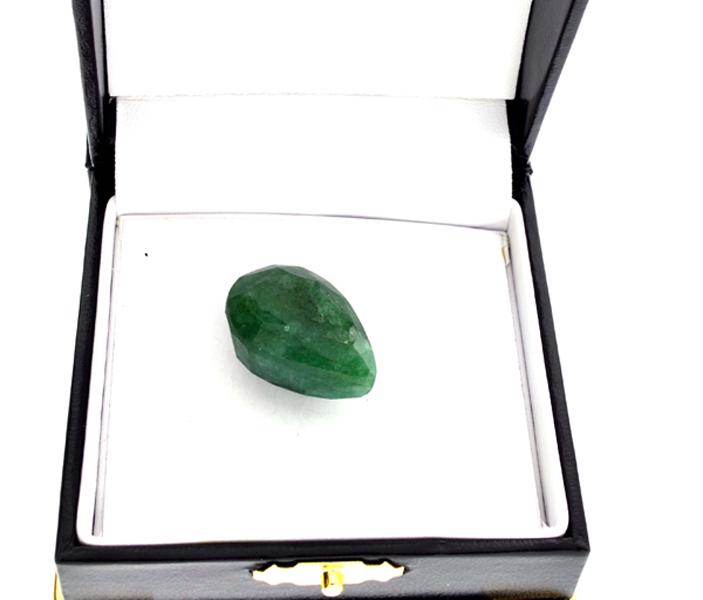 APP: 1.4k 39.55CT Pear Cut Green Beryl Emerald Gemstone: Gov. File: 95244 39.55CT Pear Cut Green Beryl Emerald Gemstone Retail Replacement Value: $1.4K Asset Type: Emerald Gemstone Shipping: $19.95