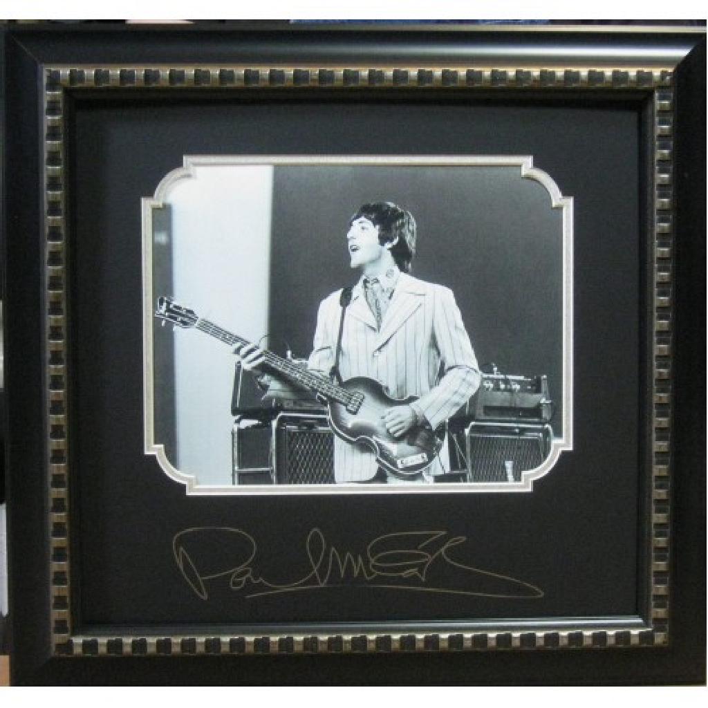 Paul McCartney - Plate Signature: Gov. File: M-09307 Paul McCartney - Plate Signature Asset Type: Music Shipping: $24.95. Item may be pick up only, or require additional shipping charges due to weight or size.