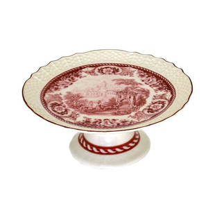 Red and White Tray: Gov. File: T-10996 Red and White Tray Asset Type: Collectable Vault A Shipping: $29.95