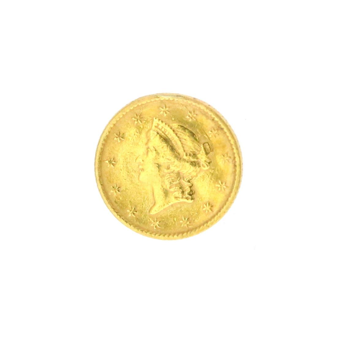 Extremely Rare 1853 $1 U.S. Liberty Head Gold Coin: Gov. File: C-66330 Extremely Rare 1853 $1 U.S. Liberty Head Gold Coin Asset Type: Gold Coin Shipping: $9.95