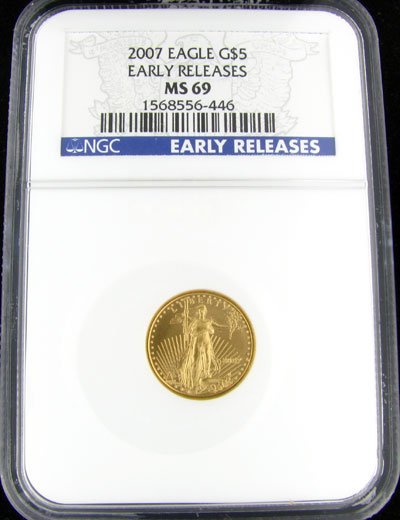 2007 $5 US Eagle Gold Coin - Investment Potential