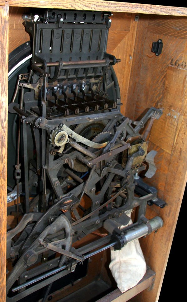 1800's Rare Dewey Slot Machine, Fully Restored Min - 2