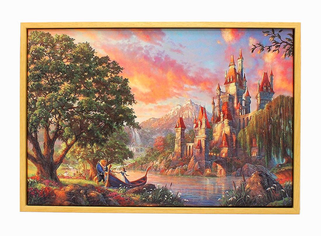 Beautiful Thomas Kinkade ''''Beauty and the Beast'''': Gov. File: M-18054 Beautiful Thomas Kinkade ''''Beauty and the Beast'''' on Canvas Design 02 -PNR- Asset Type: CollectibleShipping: $24.95. Item may be pick up only, or require additional shipping cha
