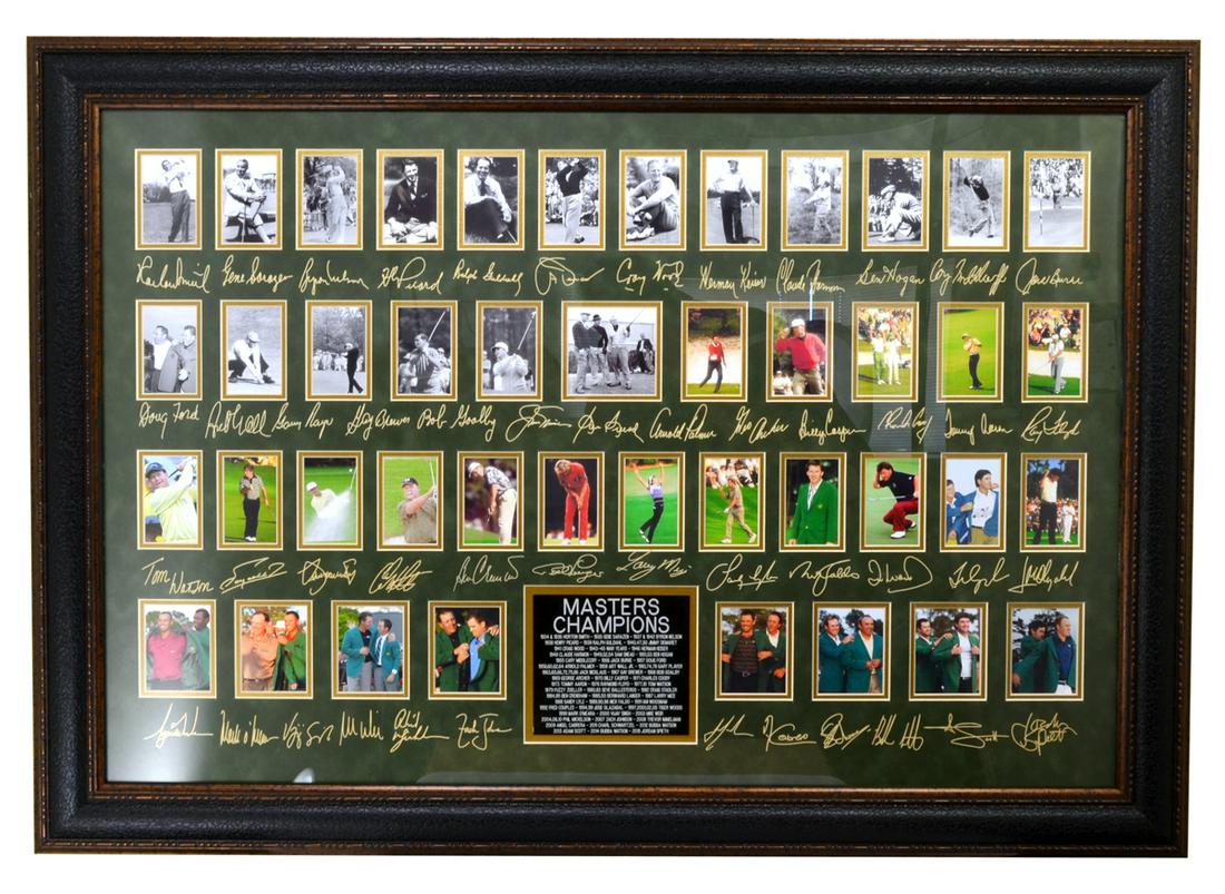 Very Rare Plate Signed Masters Golf Champions With: Gov. File: M-11889 Very Rare Plate Signed Masters Golf Champions With Cards Asset Type: Sport Shipping: $29.95. Item may be pick up only, or require additional shipping charges due to weight or size.