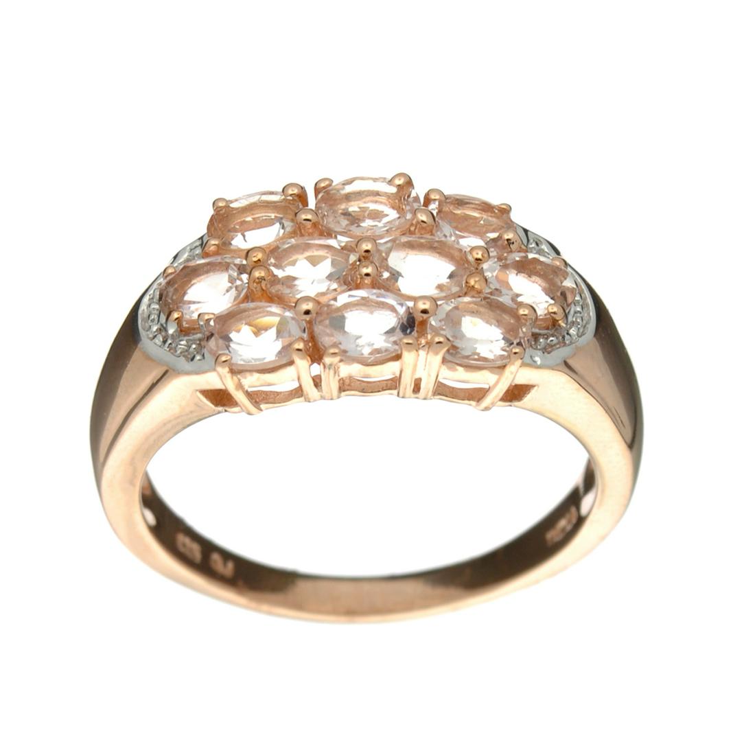 APP: 0.9k Fine Jewelry 1.30CT Oval Cut Morganite And: Gov. File: H-40411 Fine Jewelry 1.30CT Oval Cut Morganite And Sterling Silver Plated Rose Gold Ring Retail Replacement Value: $0.9K Asset Type: Sterling Silver Ring Shipping: $19.95