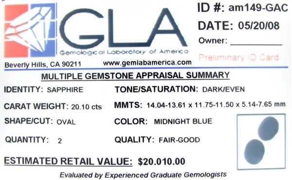 APP: 20k 20.10CT Sapphire Parcel - Investment Gems - 2