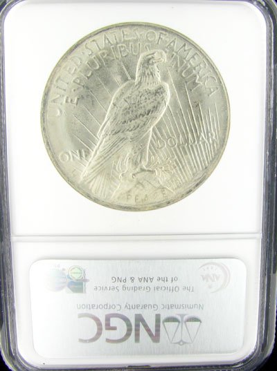 1922 US Peace Silver Dollar Coin - Investment Pote - 2
