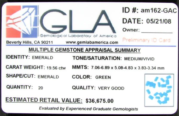 APP: 36.7k 19.56CT Emerald Parcel - Precious Gems - 2