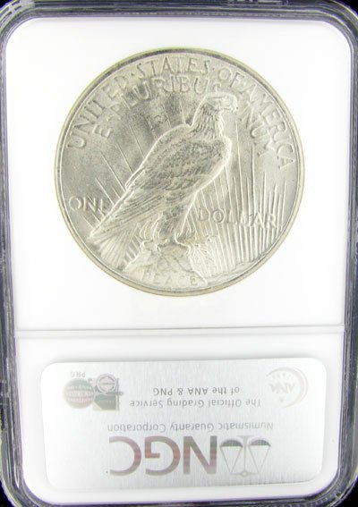 1923 US Peace Silver Dollar Coin - Investment Pote - 2