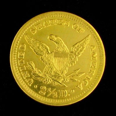 1900 $2.5 US Liberty Head Type Gold Coin - Invest - 2