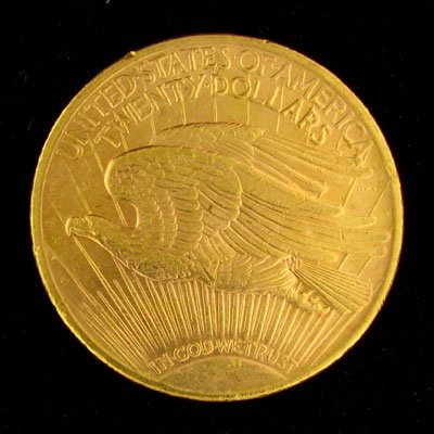 1922 $20 Saint-Gaudens Type Gold Coin - Investmen - 2
