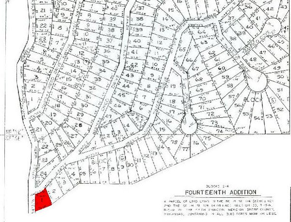 GOV: AR LAND, NEAR CHEROKEE VILLAGE, B&A $129/mo - 2