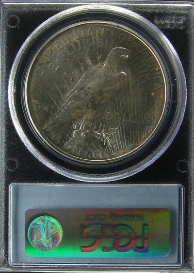 1922 Peace Type Silver Dollar Coin, Investment Po - 2